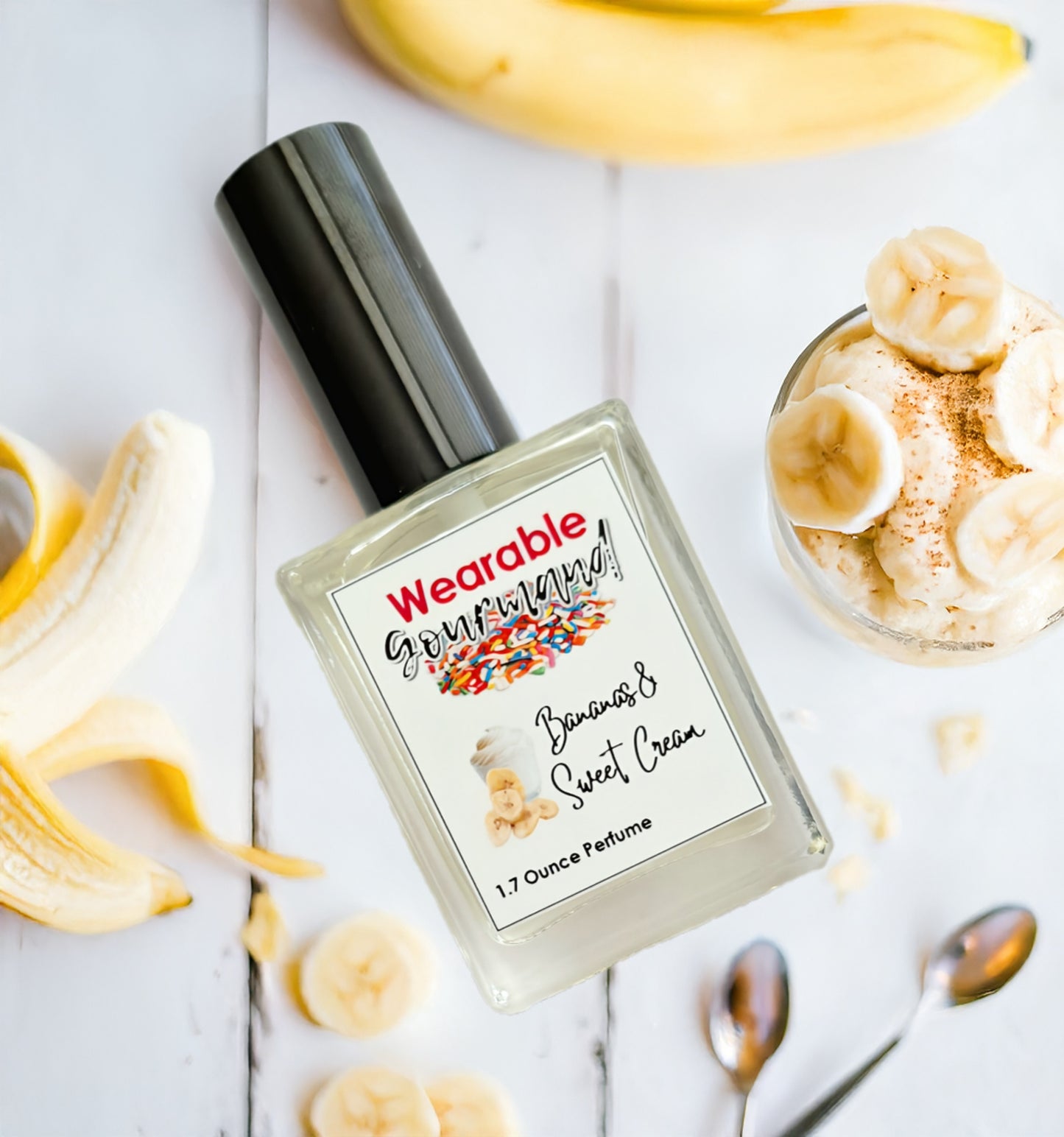 Bananas and Sweet Cream Extrait de Parfum, 1.7 Ounce