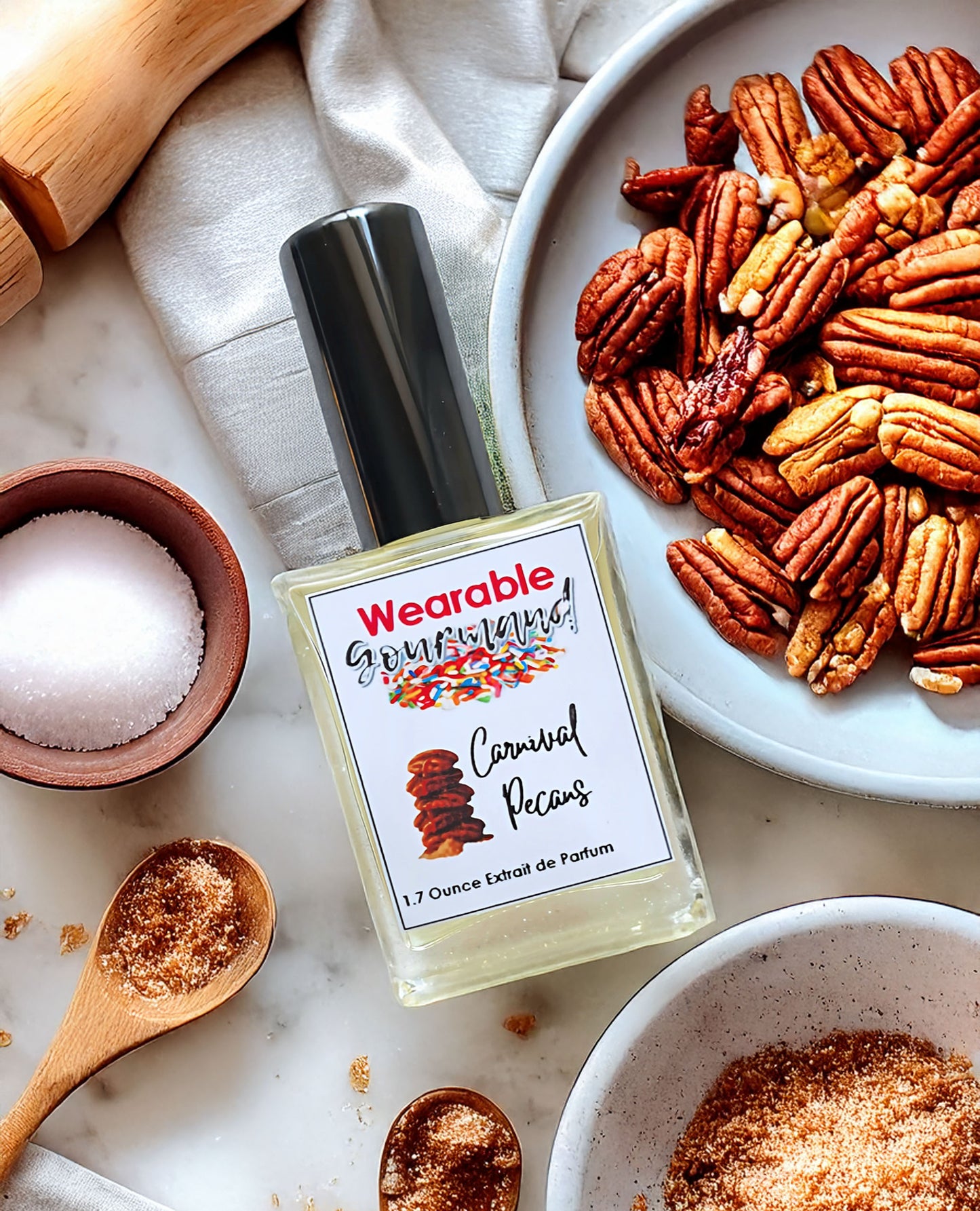 Carnival Pecans Extrait de Parfum, 1.7 Ounce