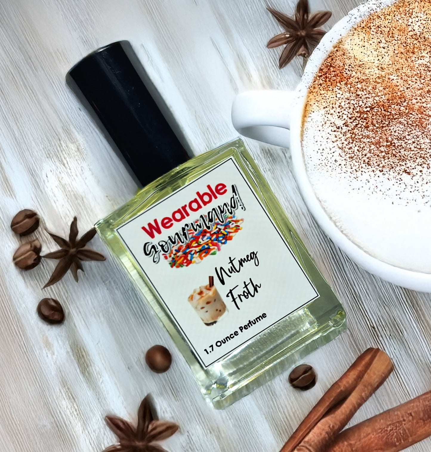 Nutmeg Froth Extrait de Parfum, 1.7 Ounce