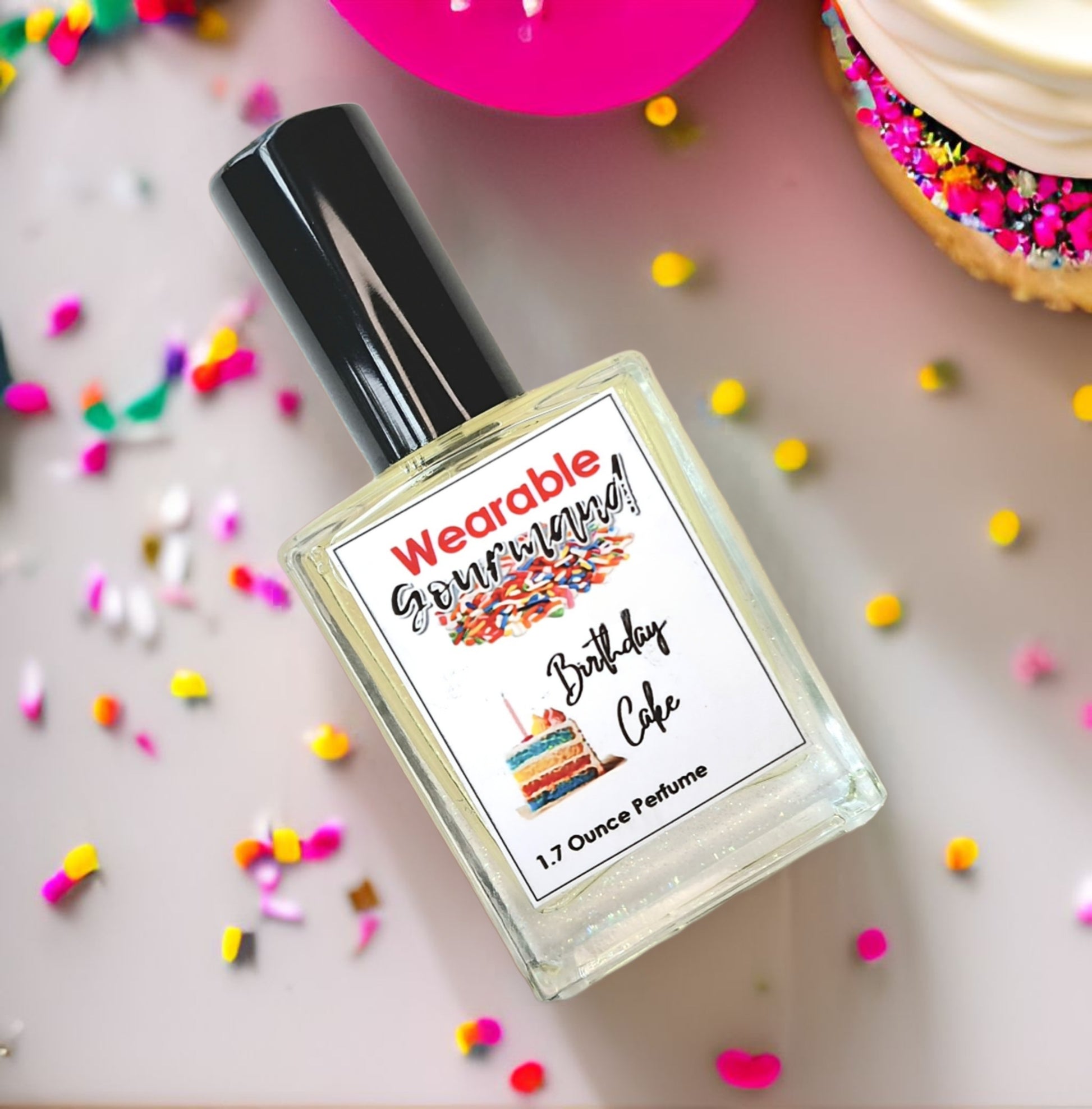 Birthday cake, cake batter, vanilla eau de parfum - Wearable Gourmand 