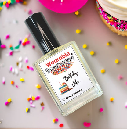 Birthday cake, cake batter, vanilla eau de parfum - Wearable Gourmand 