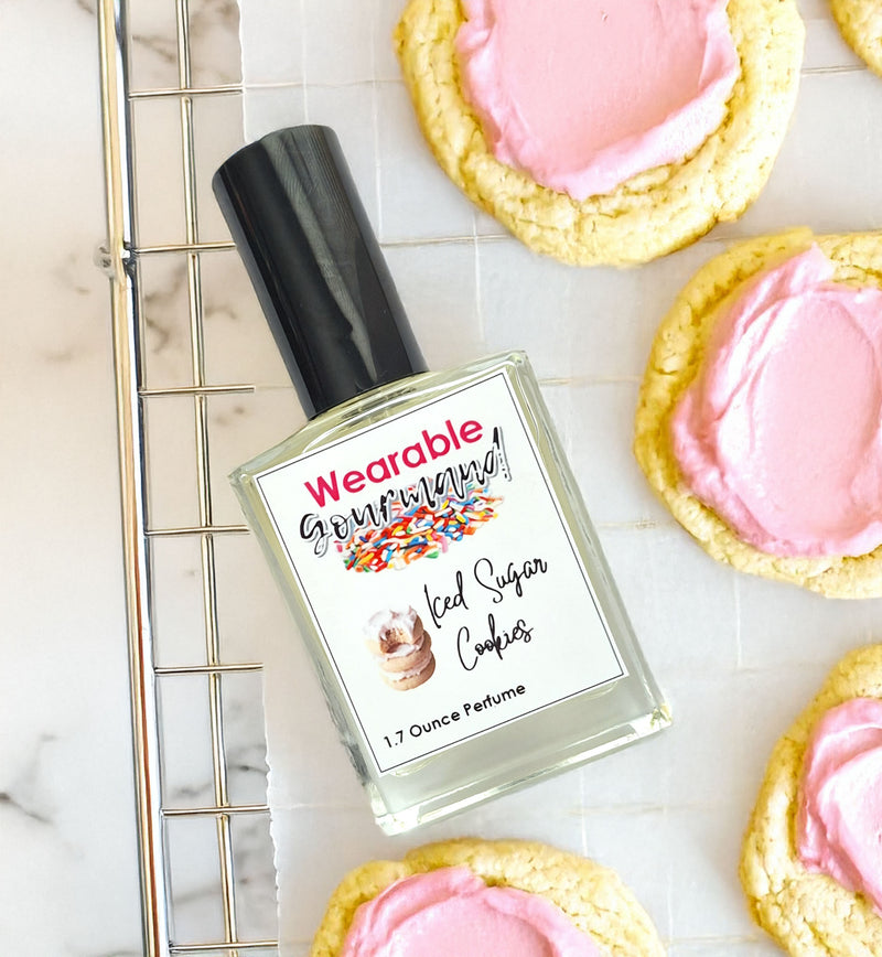 strong perfume, gourmand perfume, vanilla perfume, sugar cookie perfume, iced sugar cookie perfume, frosted cookies perfume, cookie perfume