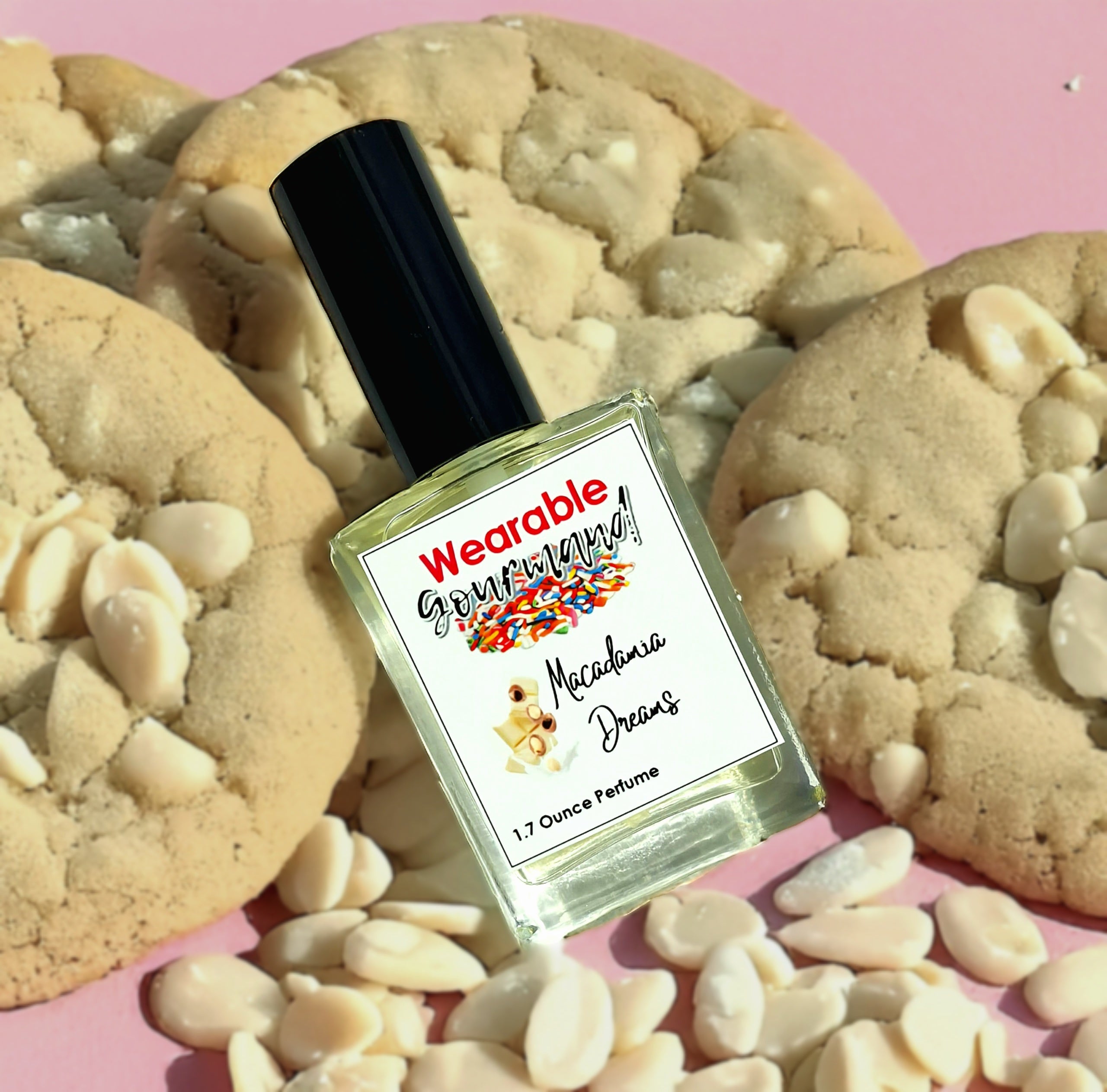 Macadamia Dreams Extrait de Parfum 1.7 oz — white chocolate macadamia caramelized vanilla gourmand perfume by Wearable Gourmand