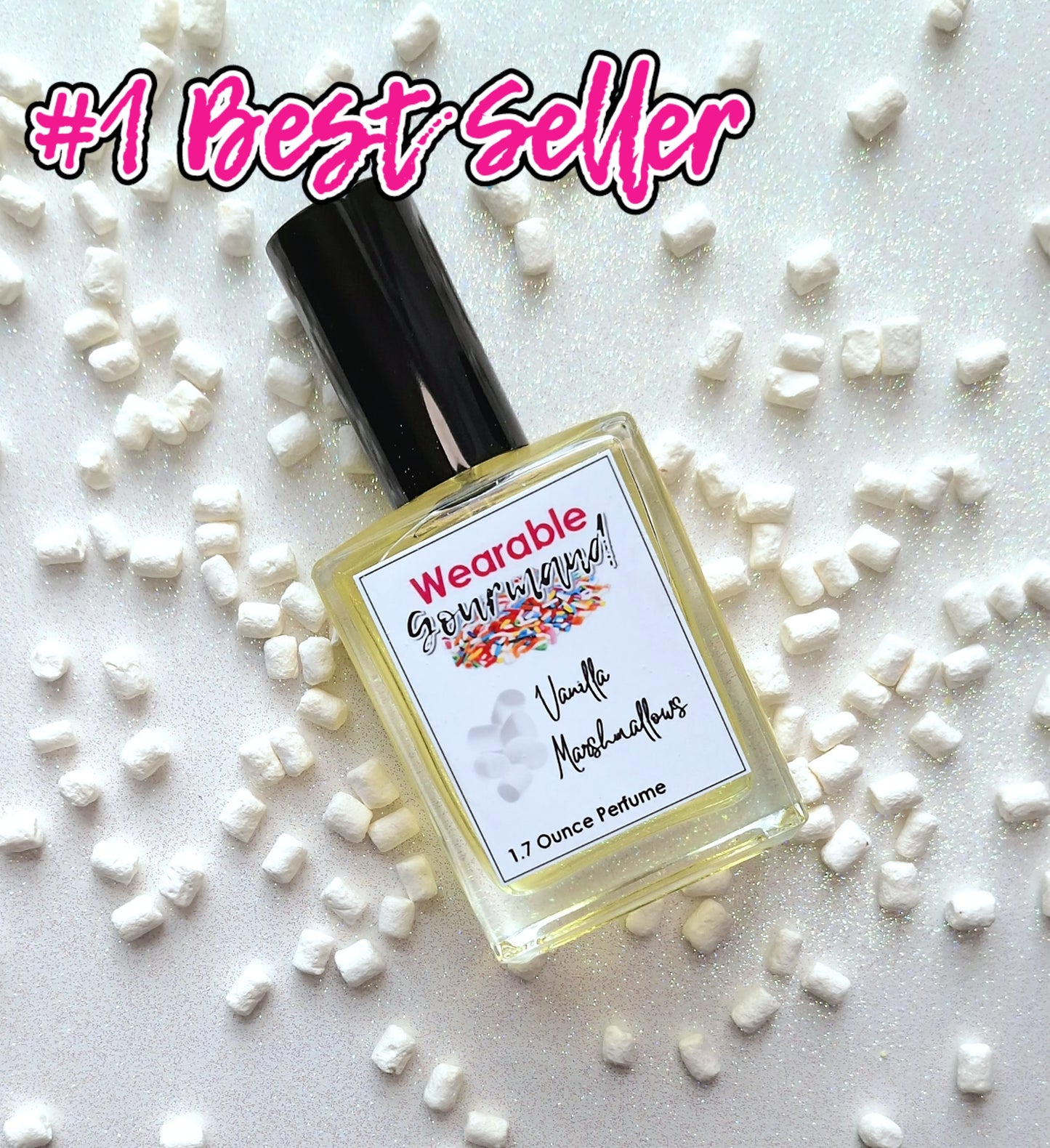 Vanilla, marshmallows, gourmand perfume