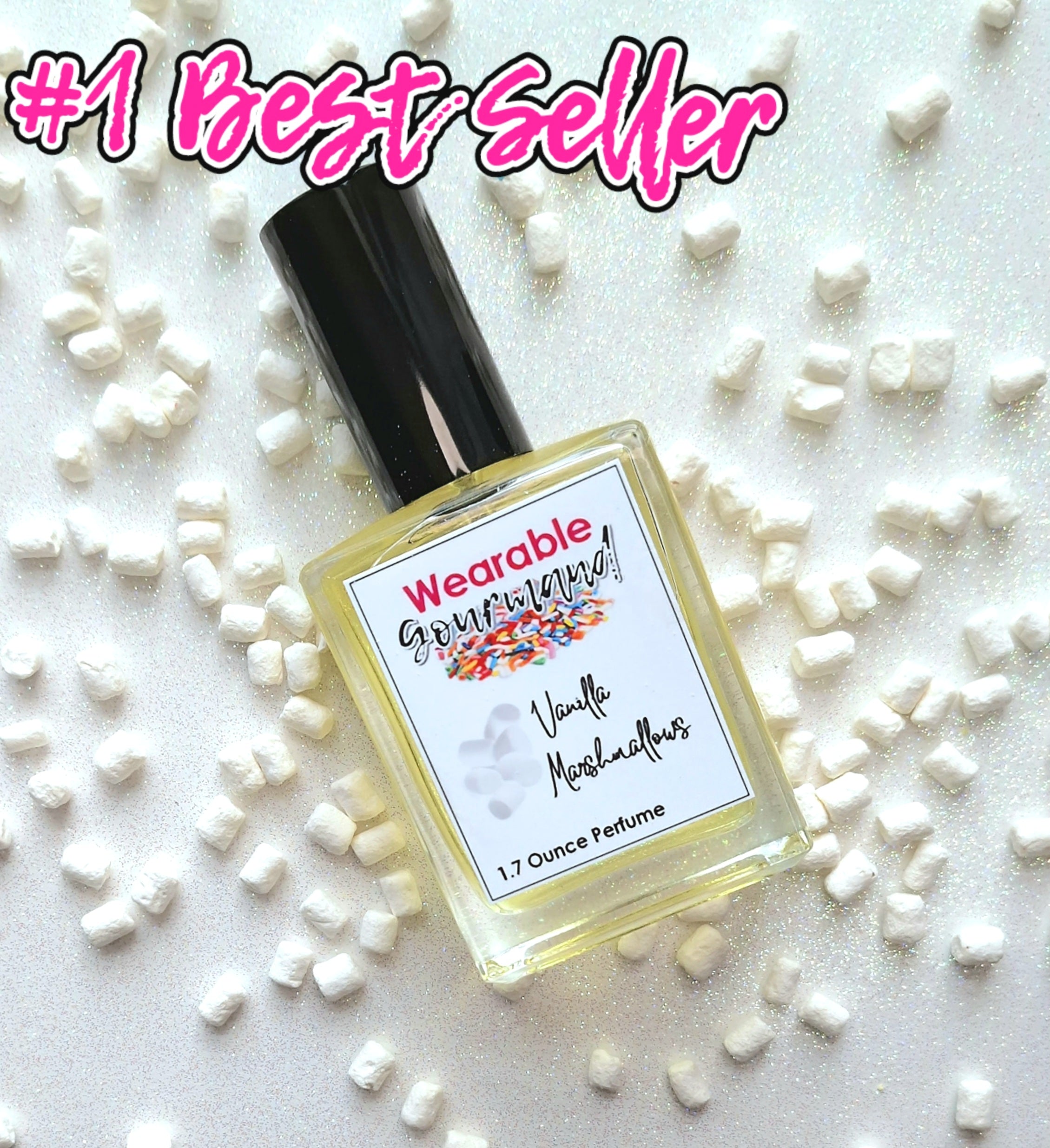 vanilla perfume, marshmallow perfume, strong perfume, gourmand perfume, vanilla marshmallow
