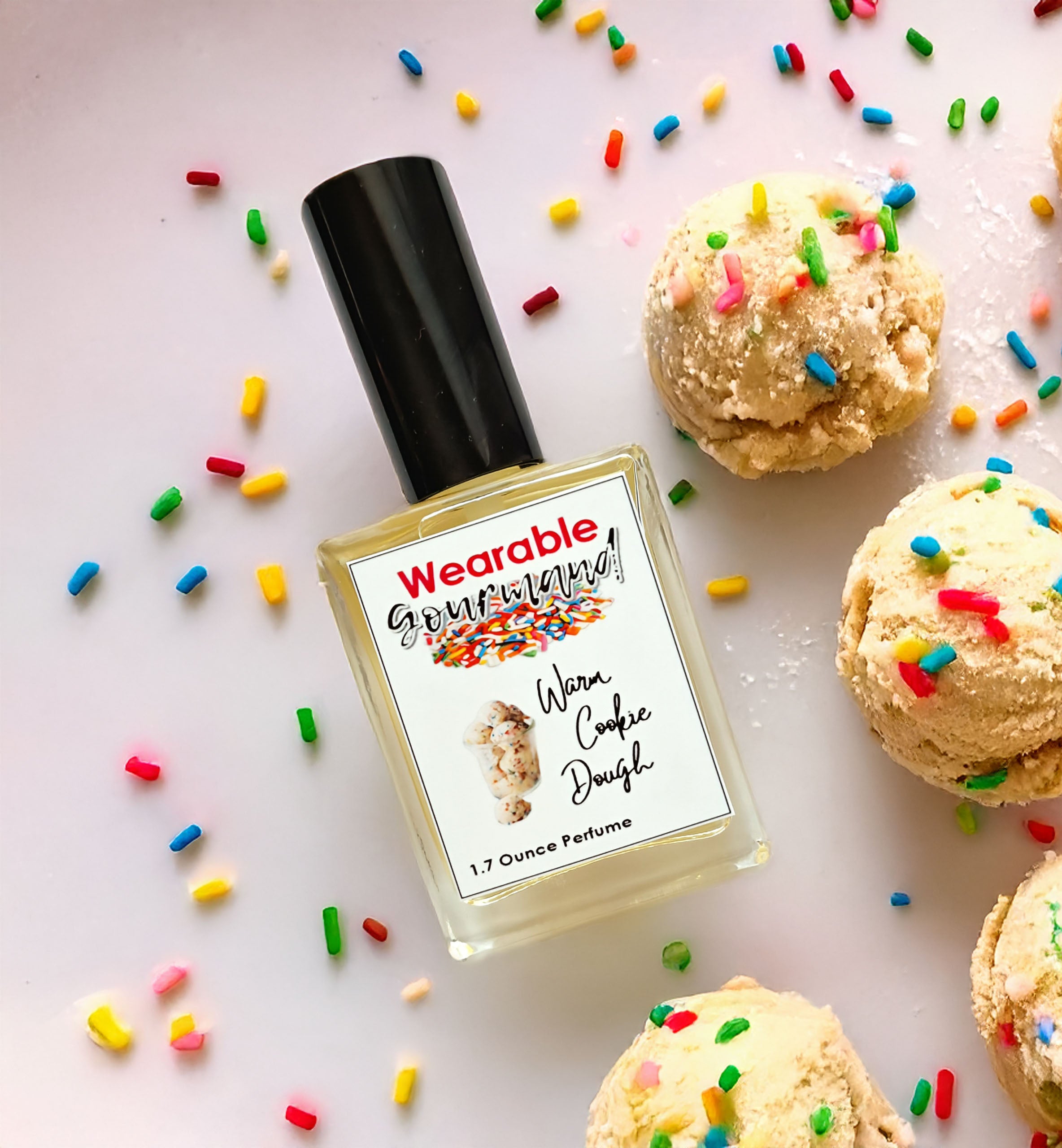 Warm Cookie Dough Extrait de Parfum 1.7 oz — warm buttery vanilla cookie dough gourmand perfume by Wearable Gourmand